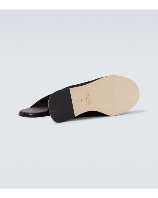 Fear Of God Black Suede Mules for men
