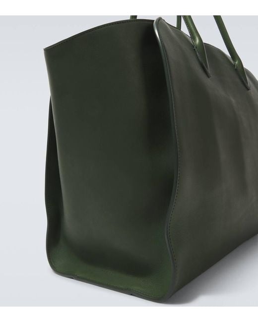 The Row Tote Bag Marlo Aus Leder in Green für Herren
