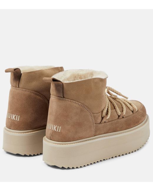 Inuikii Natural Classic Suede Snow Boots