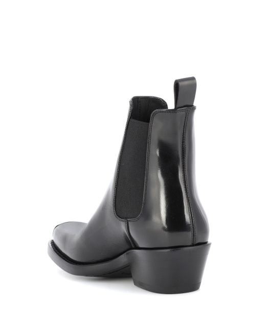 Western claire leather ankle best sale boots