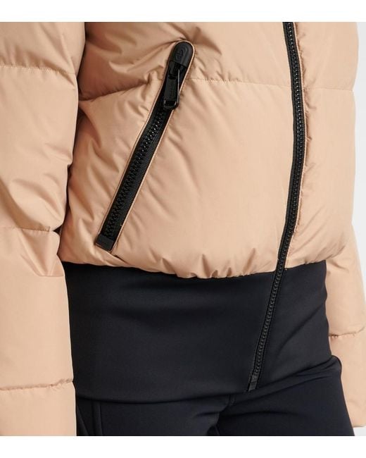 Goldbergh Black Village Quilted Down Ski Jacket