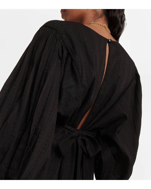 Robe Camilla en coton Melissa Odabash en coloris Black