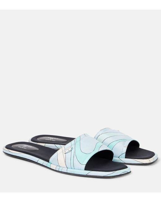 Sandali Marmo di Emilio Pucci in White