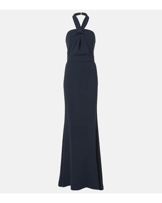 Robe Longue Elie Saab en coloris Blue