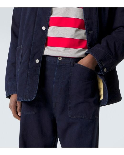 Visvim Blue Scout Wide-Leg Jeans for men