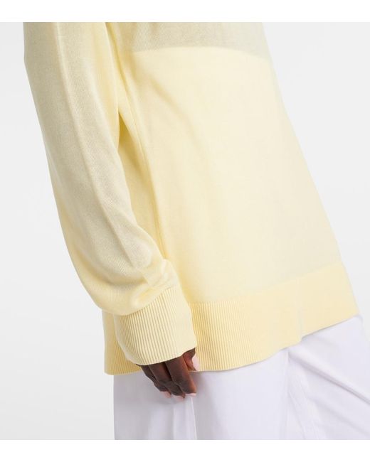 Pullover Oversize di Totême in Yellow
