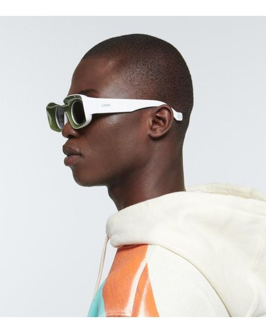 Loewe Gray Paula's Ibiza Acetate Sunglasses for men