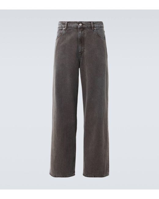 Our Legacy Gray Vast Wide-leg Jeans for men