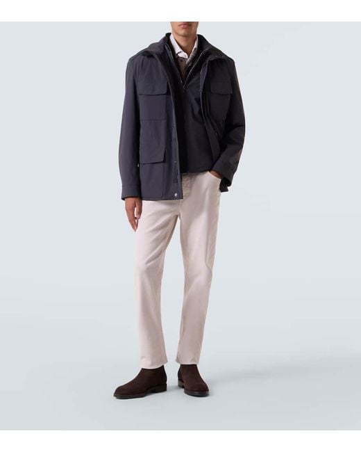 Chaqueta Bomber Tecnica Tod's de hombre de color Blue
