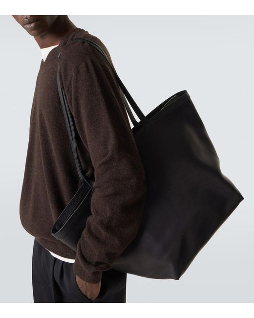 The Row Tote Bag Park Xl Aus Leder in Black für Herren