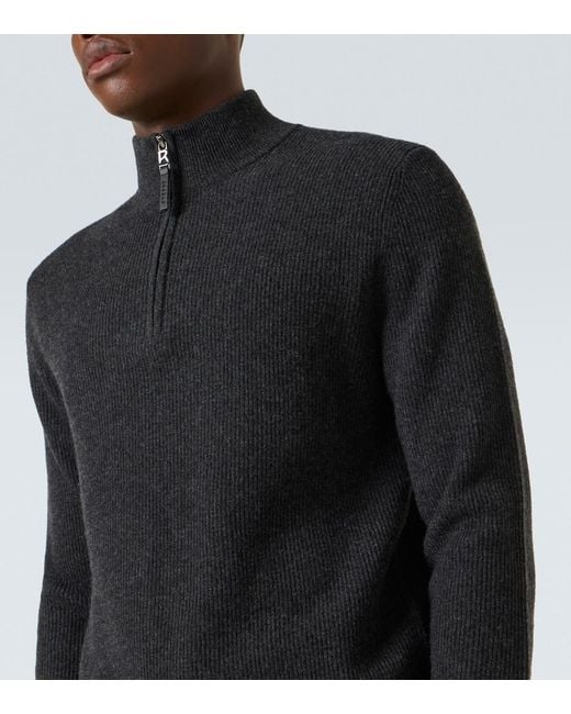 Bogner Black Derek-1 Wool And Cashmere Sweater for men