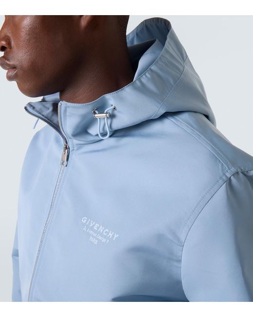Givenchy Blue Stamp Technical Jacket for men