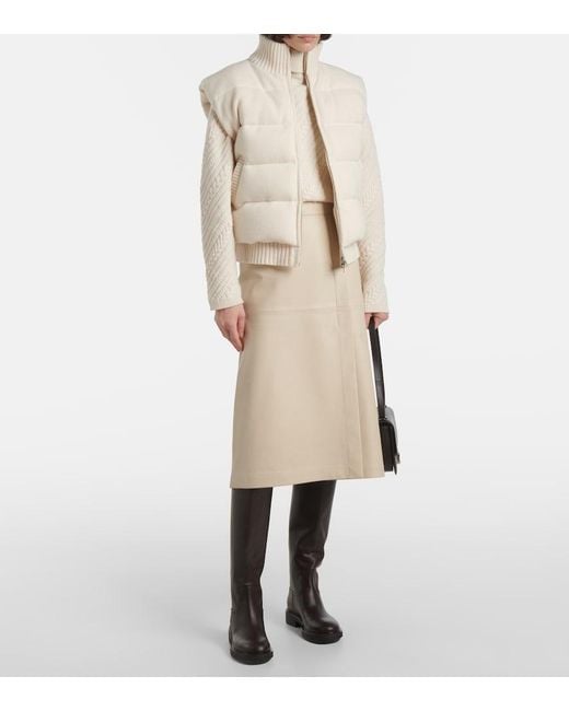 Joseph Natural Puffer Vest