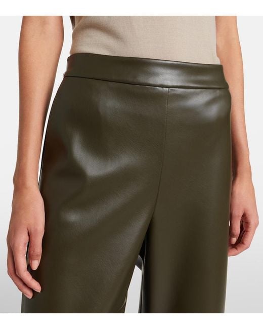 Max Mara Gray Cropped Straight Pants