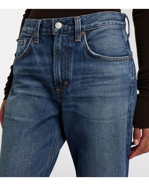 Agolde Blue Kick Boot Bootcut Jeans