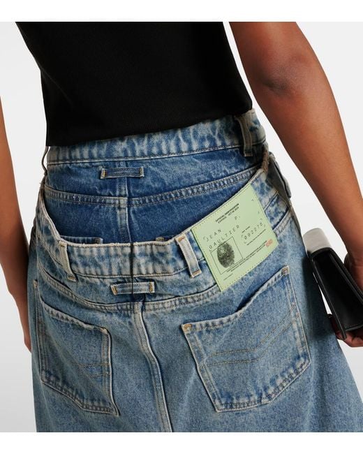 Jean Paul Gaultier Blue X Shayne Oliver Straight Jeans