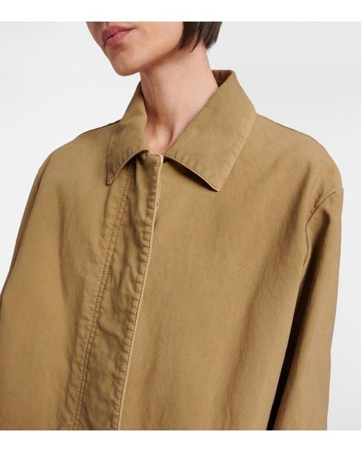 The Row Natural Baeza Cotton Jacket