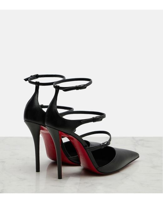 Christian Louboutin Black Milena Leather Pumps