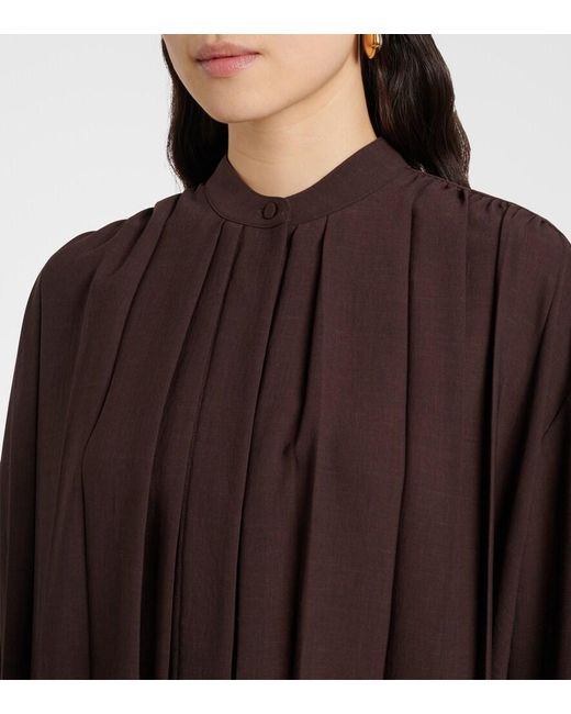Joseph Brown Malte Plisse Blouse