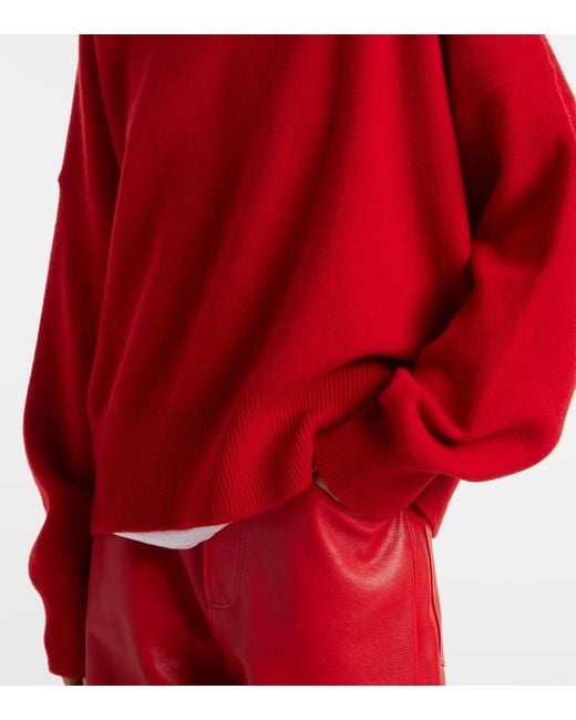 Rohe Red Wool-Blend Sweater
