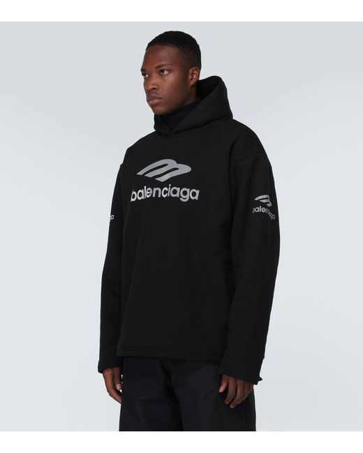 Felpa 3B Sports Icon di Balenciaga in Black da Uomo