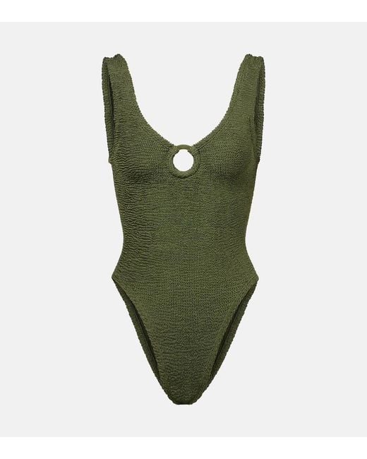 Hunza G Green Celine Swimsuit