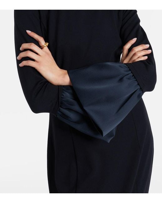 Dorothee Schumacher Black Cloudy Allure Maxi Dress