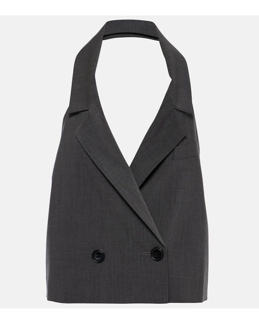 Dorothee Schumacher Black Weste Modern Sophistication