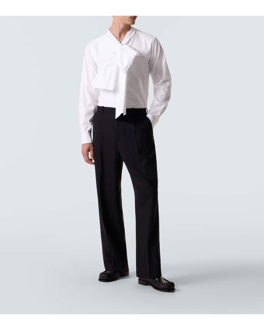 Camicia di Dries Van Noten in White da Uomo