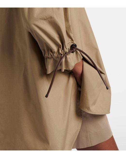 Max Mara Natural Adorni Cotton Poplin Shirt