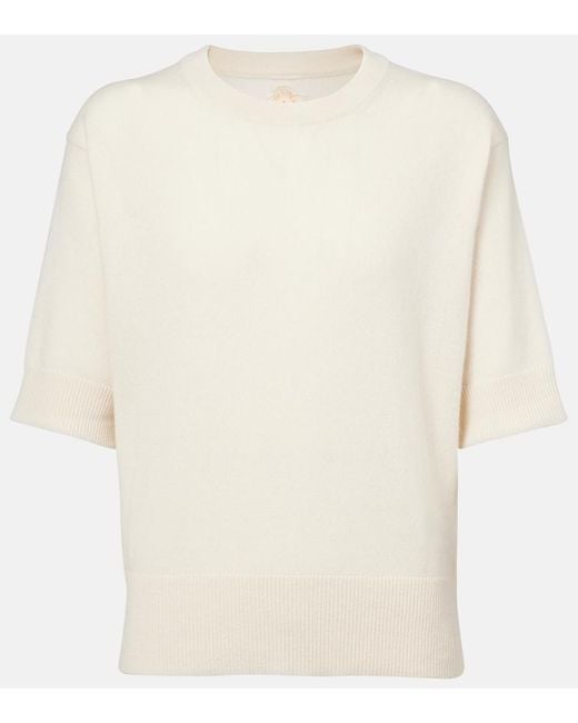 Jardin Des Orangers White Cashmere Sweater