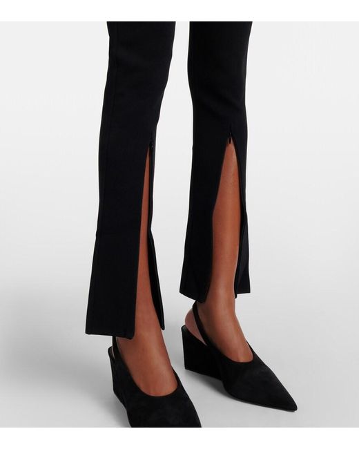 Alaïa Black Alaia High-rise leggings