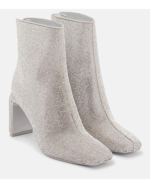 Jonathan Simkhai Gray Kelsey Embellished Ankle Boots