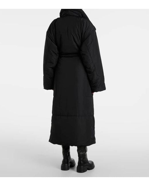 Norma Kamali Black Mantel Sleeping Bag