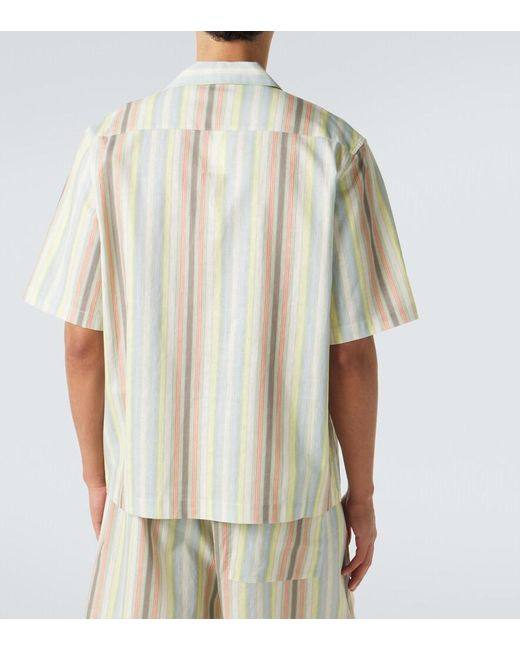 Camicia di Commas in White da Uomo