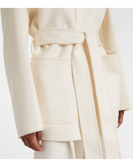 Rohe Natural Jacke Aus Wolle