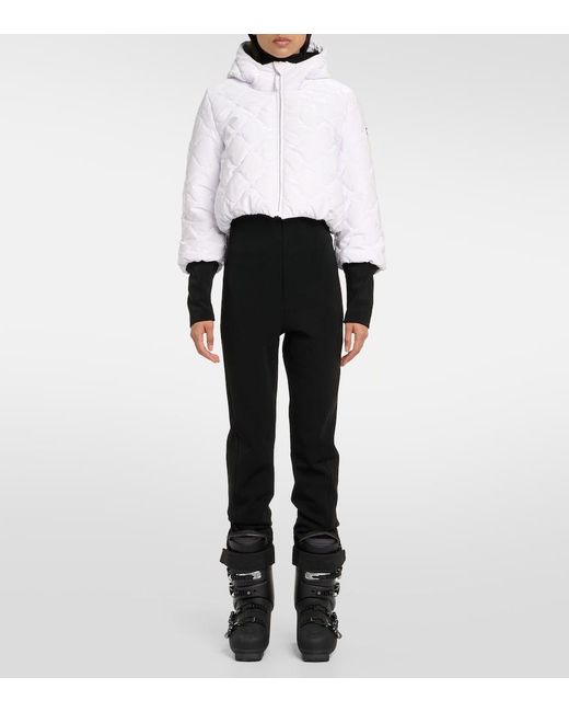 Jet Set White Nevado Ski Suit