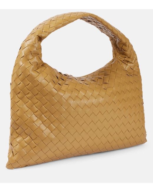 Bottega Veneta Brown Hop Intrecciato Leather Tote Bag