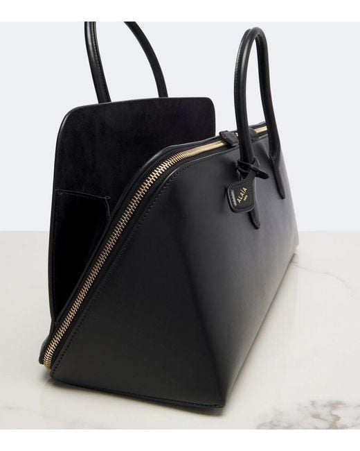 Borsa Delta Medium di Alaïa in Black