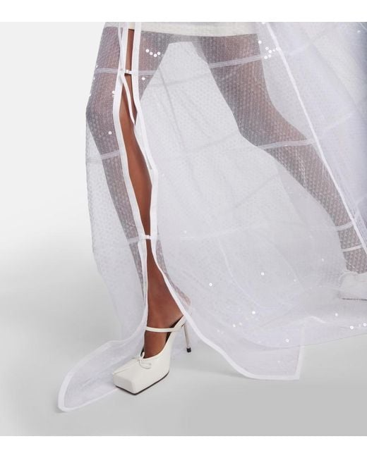 Jacquemus White Maxi Dresses