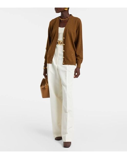 Blazé Milano Brown Cardigan Highland Aus Wolle Und Kaschmir