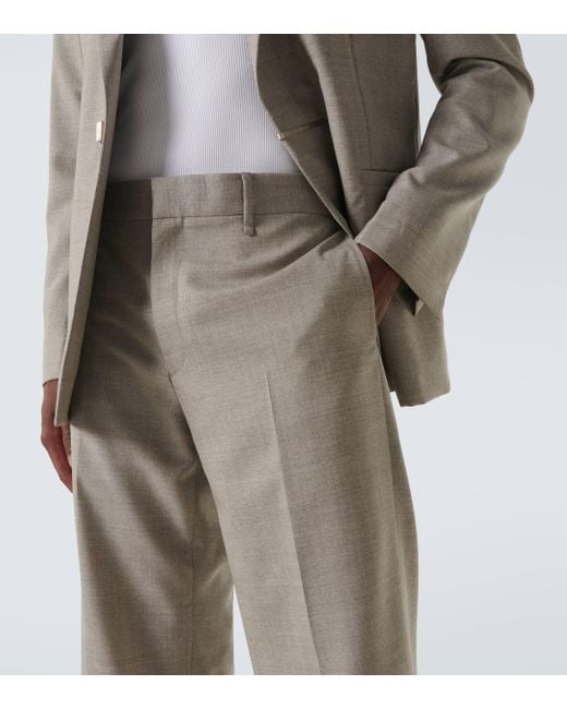 Givenchy Gray Wool Suit Pants for men