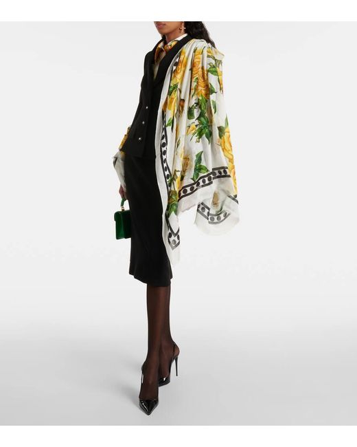 Dolce & Gabbana Metallic Schal