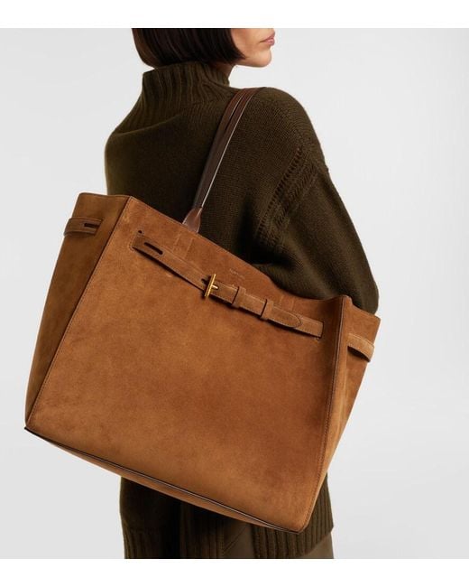 Borsa Audrey Medium di Tom Ford in Brown