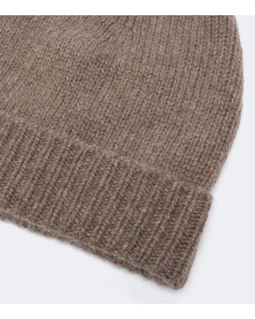 The Row Brown Pavir Cashmere Beanie
