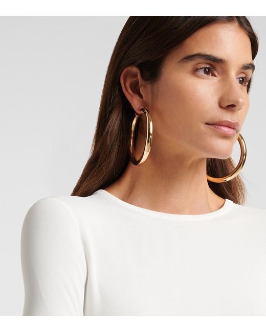Jennifer Fisher Metallic Jamma 10Kt-Plated Hoop Earrings