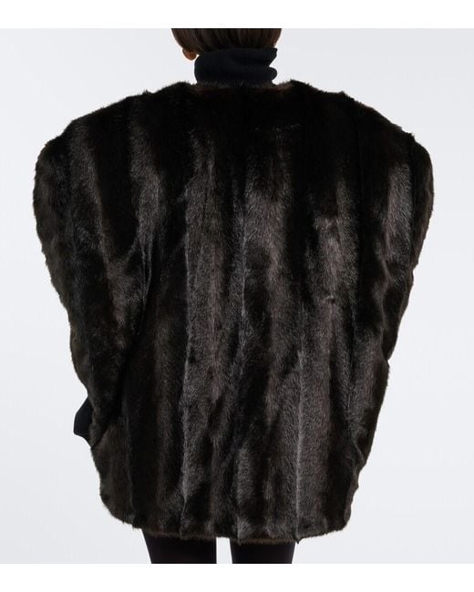 Magda Butrym Black Oversized Vest