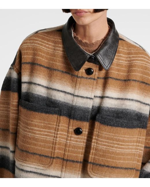 Isabel Marant Natural Djila Coat