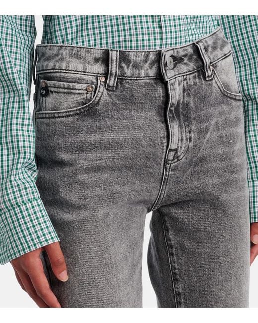 AG Jeans Gray Lanzarote Straight Jeans