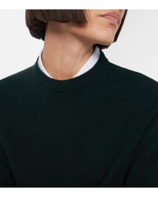 Totême Green Cashmere Sweater